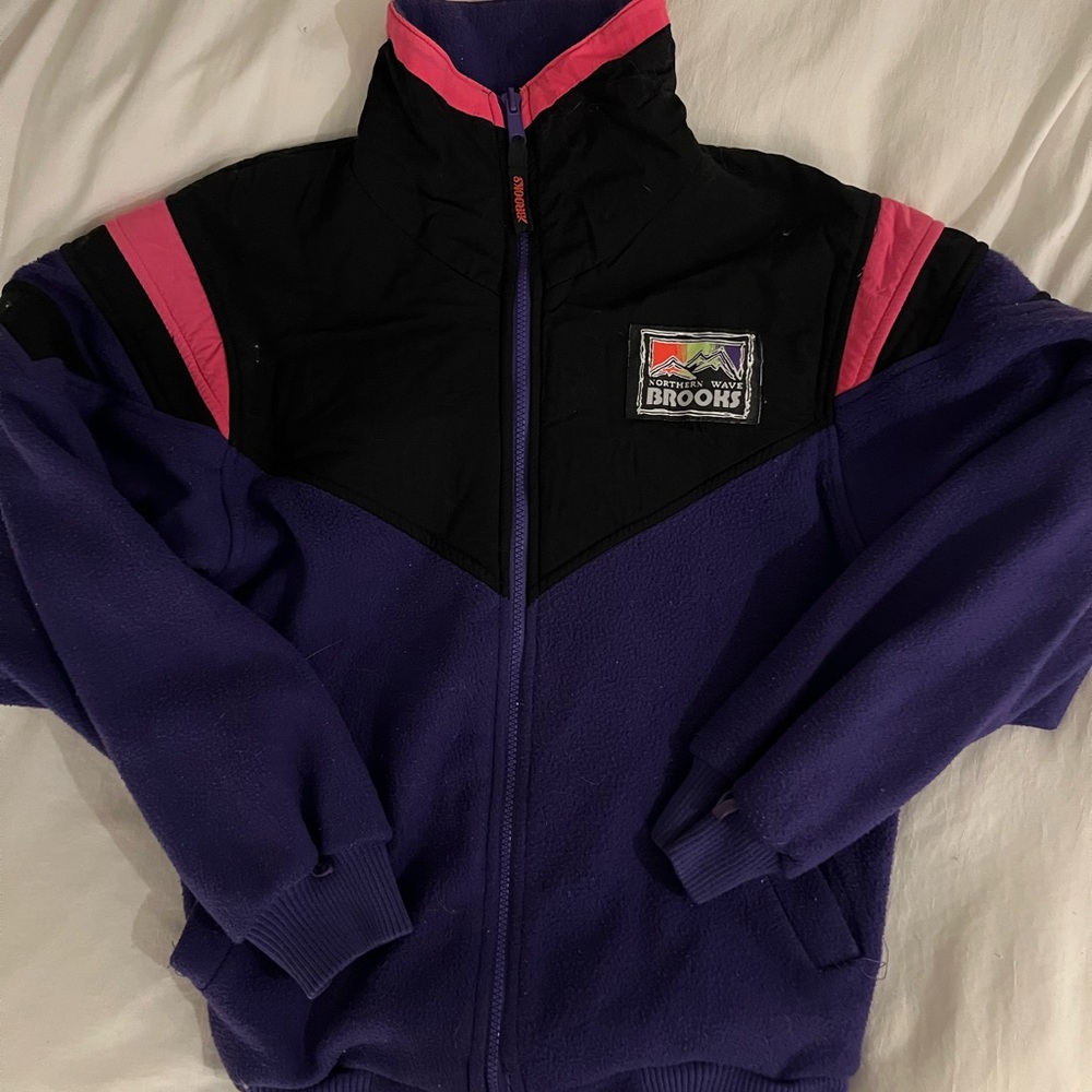Brooks Multicolor Fleece Jacket